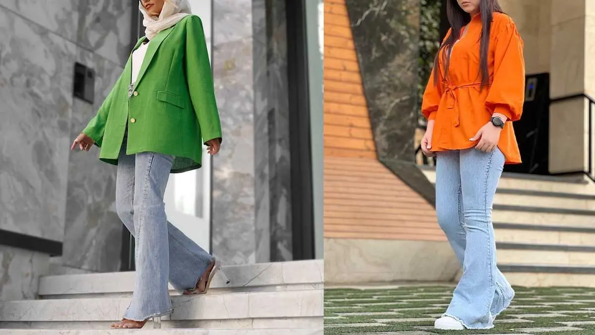 Short-coat-with-wide-leg-pants
