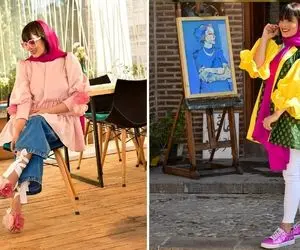 بهار وَقتشه که بری سراغ تیپای جینگول و خنک؛ مثلا مانتو عروسکی! کلی ایده واسه سِت نازش 