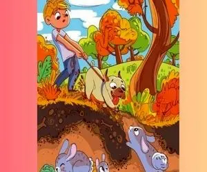 بازی فکری؛ کارآگاه پوآرو تو 1 ثانیه حلزون رو پیدا کرد آدم عادی نمیتونه اگه بتونی خاصی