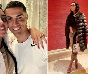 جلب توجه زنِ رامشگر رونالدو جلو سعودیا چه بیخ داره؛ با تغییر چهرش شد آس عربا!