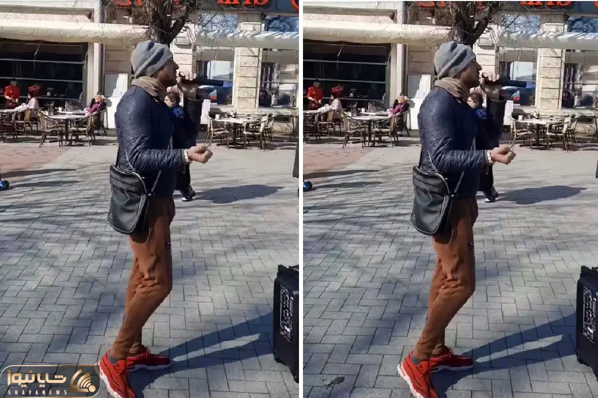 آواز سوزناک؛ پسره اوکراینی با لباس خاصش  چه با حس و ذوق میخونه همه محوش شدن