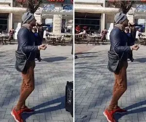 آواز سوزناک؛ پسره اوکراینی با لباس خاصش  چه با حس و ذوق میخونه همه محوش شدن