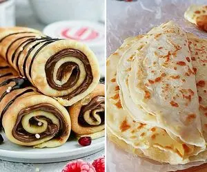 طرز تهیه کرپ رژیمی | فر و همزن برقی هم نمیخواد