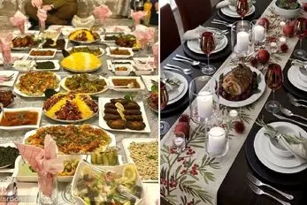 ایده های چیدمان میز شام خوشمزه؛ زیبایی بصری، جذابیت طعم غذا رو میلیون برابر میکنه