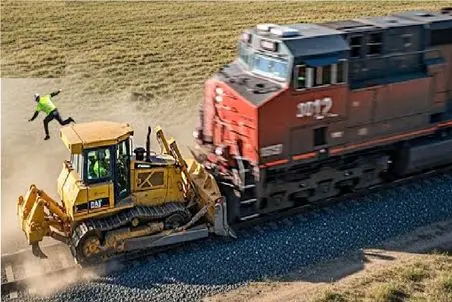 ابزارآلات غول پیکر؛ اپراتور بیل مکانیکی با مهارتاش کارایی میکنه که به عقلش شک کنی