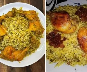 طرز تهیه کلم پلو با مرغ به روش اصیل + بهترین روش برای مزه دار کردن مرغ