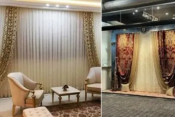 انواع پرده پذیرایی (مینیمال، ورتیکال، پانچ، حریر، شید)؛ رنگ ترند و ست سازی با مبلمان