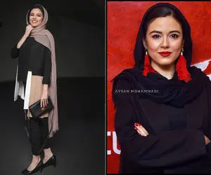 استایل آوانگارد ماهور الوند در اکران هت تریک؛ جانای ساده پوشِ بی گناه یه پا استایلیسته!