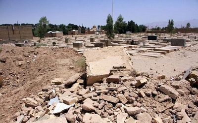 حفاری غیرمجاز در شهرستان فاریاب نافرجام ماند +عکس