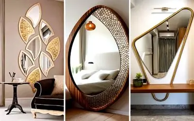 مدل های آینه قدی مدرن و مد 1404؛ دکوری فوق شیک و ظریف با طراحی خلاقانه و اروپایی