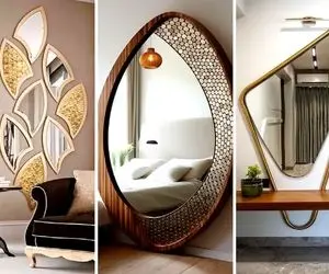 مدل های آینه قدی مدرن و مد 1404؛ دکوری فوق شیک و ظریف با طراحی خلاقانه و اروپایی