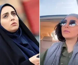 مهشید جوادی دختر ساده بچه مهندس با بلاچاو تو فازه حسابی رو اَبراس؛ شلوارش نافرم تروره!