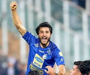 استوری حمایتی مدافع استقلال از دروازه‌ بان و هافبک سابق آبی ها