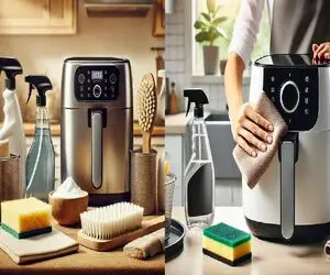 سرخ‌ کن رو چطوری راحت تمیز کنیم؟/ این کار رو بدون چرب و چیل کردن آشپزخونه انجام بده