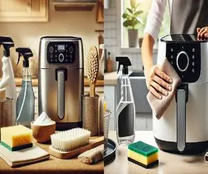 سرخ‌ کن رو چطوری راحت تمیز کنیم؟/ این کار رو بدون چرب و چیل کردن آشپزخونه انجام بده