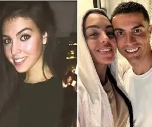 عمل بینی جورجینیا رودریگز / شده زن رونالدو بند بندش طلاست قبلا پیشه‌ور مغازه بود