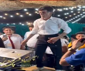 آواز شاد؛ بابای دوماد باید اینجوری باشه از ذوق عروسی پسرش جوری زلزله رقصید غلغله شده