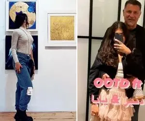 گود استارت لاکچری و عجیب دنیز دختر اول علی دایی؛ چه رنگ و لعابی داره هم غذاش هم ریختش!