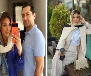 میز مزه ای که زن بهرام رادان با خوشمزه جات فاخرش چید میلیونیه / عجب ماشین لاکچری داره