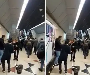 آواز خیابانی؛ این اکیپ چه دلربا آهنگ داغ یک عشق قدیمو رو میزنن فقط حرکات باحالشونو