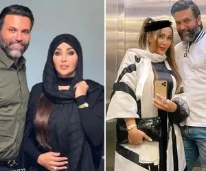 "زنِ علیرضا نیکبخت" تریپ ازش دراووومد فیلتری؛ شما بوتاکس زدی یا بوتاکس شمارو زده!