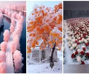 زیباترین مکان‌های روی زمین؛ چند دقیقه تو سرزمین عجایب قدم بزن اینجا رویا نیست یونانه