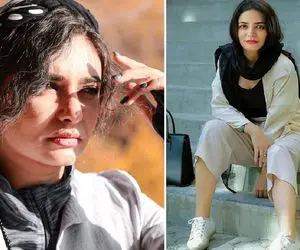 "لیندا خانم" رفته کوه و کمر خوشگذرونی؛ هودی خوش رنگش چی میگه!