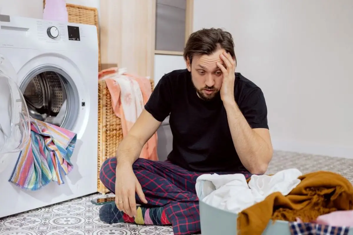Not-draining-the-washing-machine