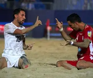 ساعت دقیق فوتبال ساحلی ایران - ژاپن؛ چهار‌شنبه ۱۲ آبان