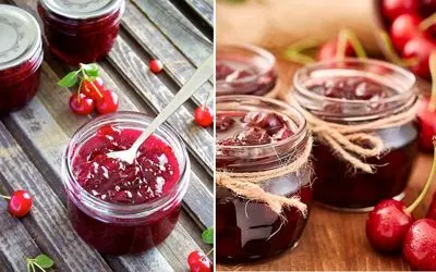طرز تهیه مربای آلبالو با بهترین دستور + رازهای خوشرنگ شدن و شکرک نزدن