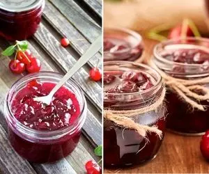طرز تهیه مربای آلبالو با بهترین دستور + رازهای خوشرنگ شدن و شکرک نزدن