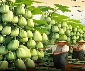 کشاورزی نوین؛ مزرعه خیار چنبر زدن از یه بوته 200 تا دراومده ویلان موندن چطور بچینن