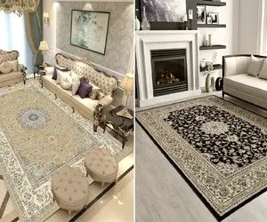 فرش گل برجسته خوبه یا ساده؟ / هر چیه از مدل جدیدا که مد شده نمیشه گذشت ببین زیبایی رو