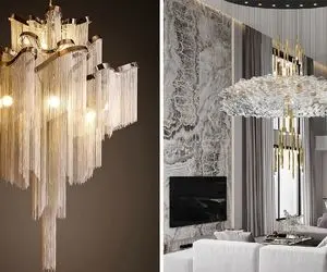 انواع لوستر مدرن و شیک پذیرایی / اینکه واسه سقف کوتاه خونه چی بهتره هم گفتیم