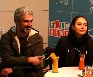 ست رسمی و شیک مهدی پاکدل و همسر دومش + عکس