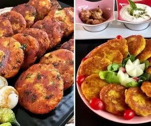 طرز تهیه کوکو سیب زمینی / با این دستور عالی میز شام رو خوشمزه بچین