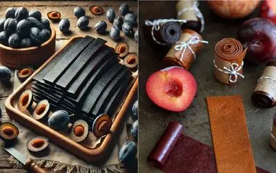 طرز تهیه لواشک آلوسیاه در خانه/ حرفه ای تر از بازاری ها لواشک درست کن حتی اگه مبتدی ای