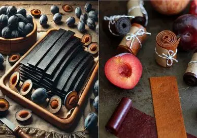 طرز تهیه لواشک آلوسیاه در خانه/ حرفه ای تر از بازاری ها لواشک درست کن حتی اگه مبتدی ای