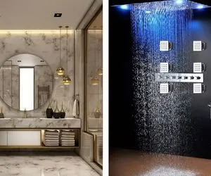 تحولاتی زیبا و جذاب در دکوراسیون حمام / حمامی ایده‌آل فقط با یکم خلاقیت