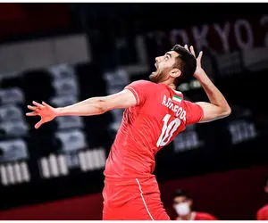 امیر غفور امتیازآورترین بازیکن مسابقه ایران و ونزوئلا