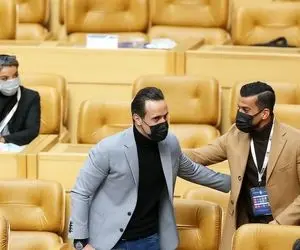 (عکسی) حاج صفی کاپیتان تیم ملی هم به علی کریمی رای نداد!