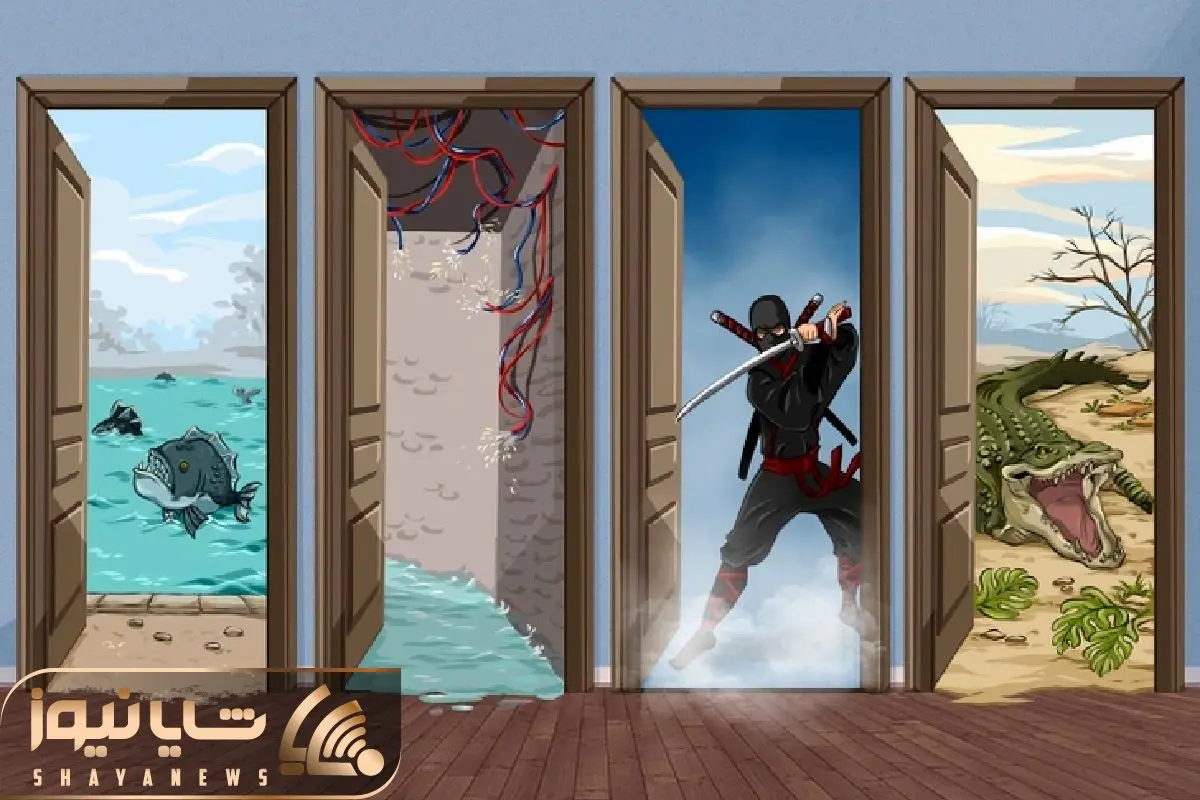 بازی فکری؛ اگه تنها یه راه فرار داشتی برای زنده موندن کدوم در رو انتخاب میکردی؟