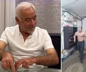 آواز دیش دیش؛ صادق بوقی آو او آو میخونه پهلوان احمدی گنده فیگو بازو میاد