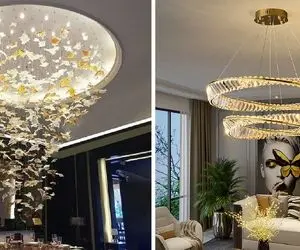 انواع لوستر مناسب پذیرایی شیک و ترند امروزی / انتخابی ایده آل نسبت به سبک دیزاین