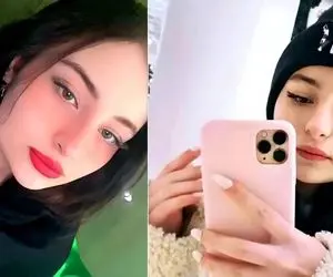 جنگولک بازی سارا و نیکا با هرچی اَپ خفنه؛ شام هفت رنگشونو چه کردن تو چشممم فالوورا