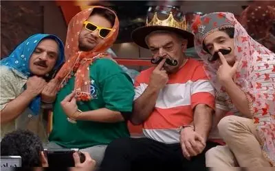 سکانس شاد/جوک های بی مزه حمید لولایی و گیج بازی های رشید/اونوریا پاچیدن از خنده