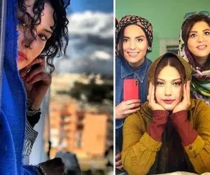 تغییر ظاهر نامیزون لادن مستوفی وقتی ظریفه ولی بیریخت؛ ژستای مجسمه ای چی میگه!