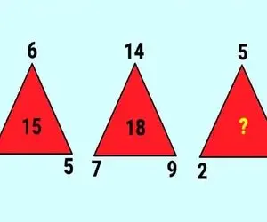 بازی فکری؛ استاید دانشگاهم تو حل این مسئله کم میارن تو میتونی بگی جای علامت سوال رو؟