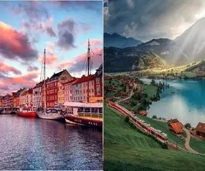 شادترین کشور های دنیا در سال 2024 / تو این کشورها قراره نیشت تا بناگوش باز شه