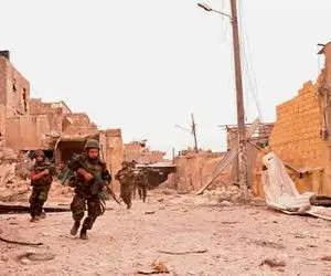 (ویدیو) لحظه ورود ترویست ها به شهر حلب 